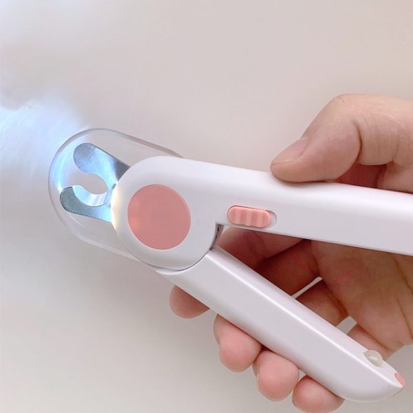 Nail clipper LED Light-Emitting Professional Pet Nail Clippers Dog Cat Cutter