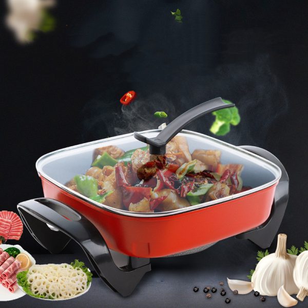 Electric Hot Pot, Household Electric Hot Pot, Square Pot